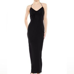 Women’s Black Slip Maxi Dress